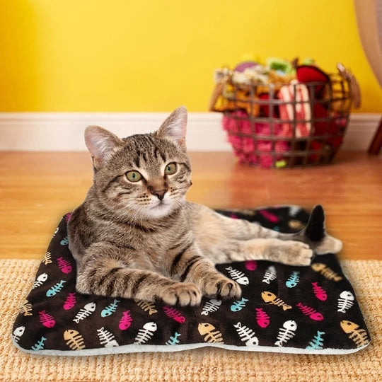 Flannel Material Thick Fashion Pet Blanket