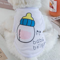 Breathable Ice Silk Cotton Lint-proof Pet Vest