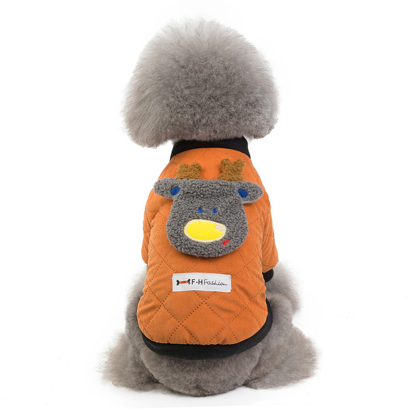 Pet Clothes Dog Clothes Autumnwinter Cotton