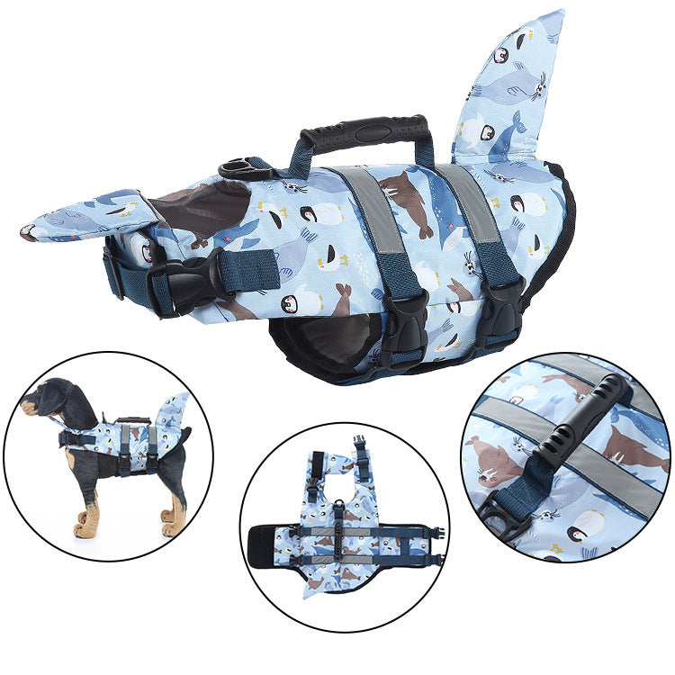 Dog Supplies Pet Swimsuit Life Jacket Pet