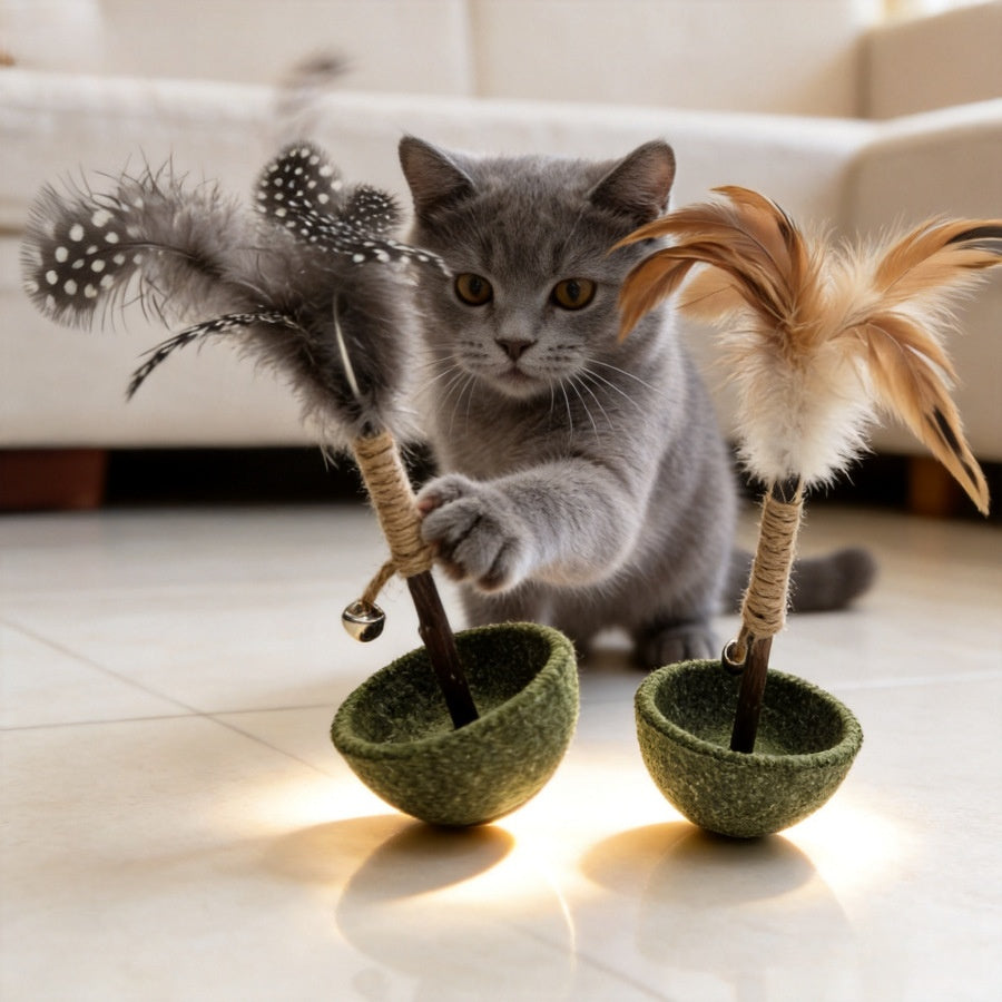 Cat Roly-poly Toy A Self-amusing Boredom-busting Gadget