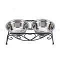Stainless steel pet bowl