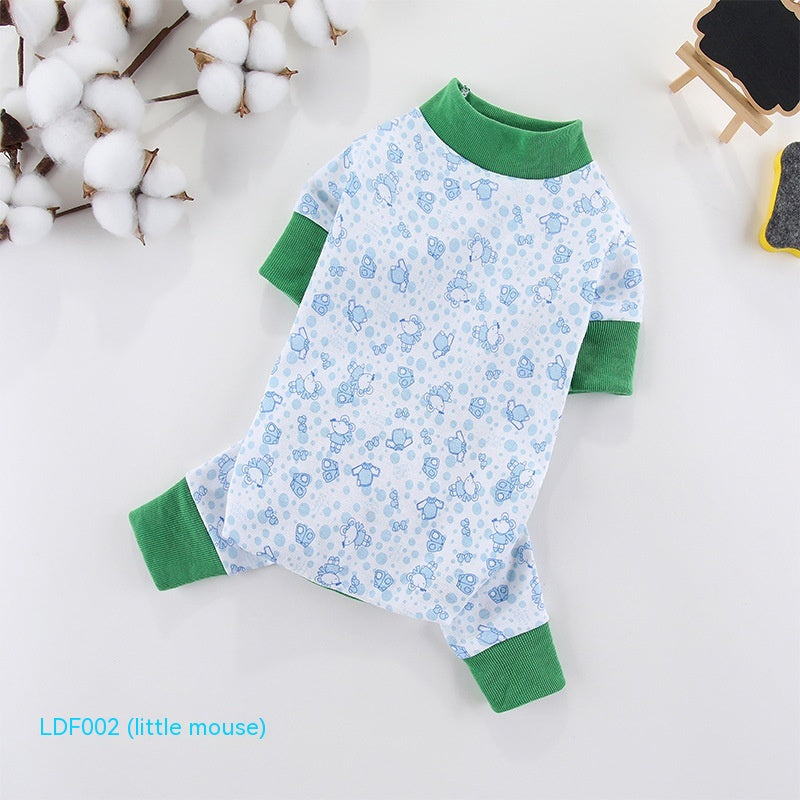 New Cotton Four-legged Pet Clothing
