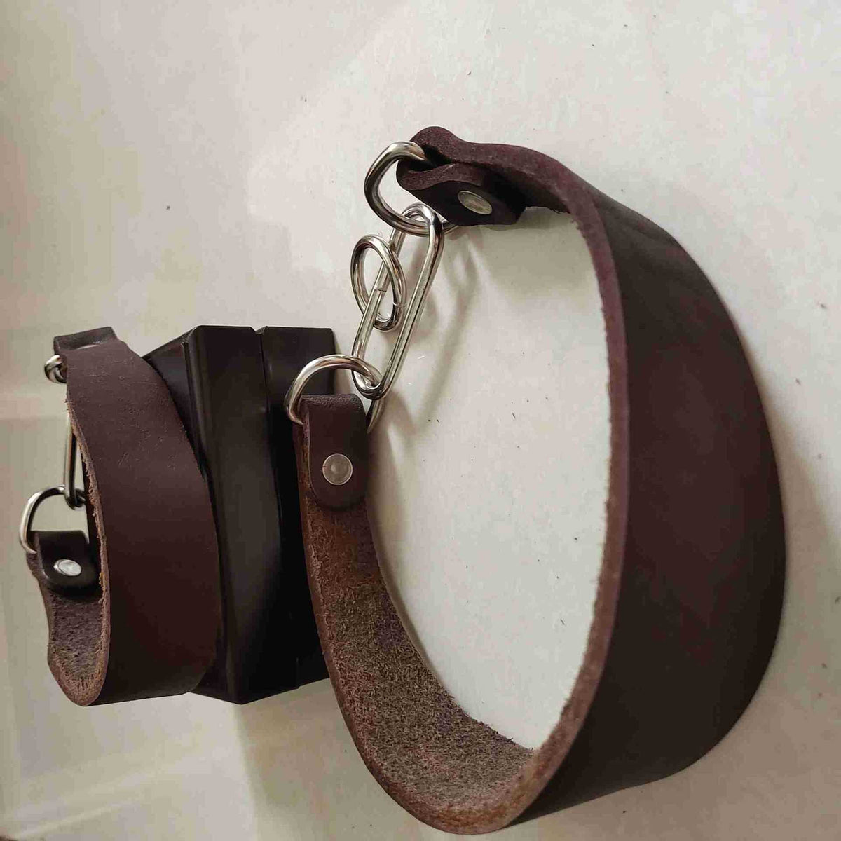 Widened Greyhound Leather Collar