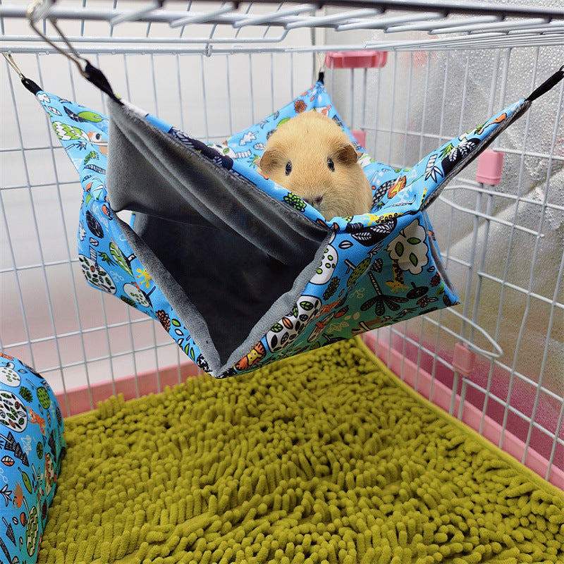 Warm Double-layer Sandwich Hammock Pet