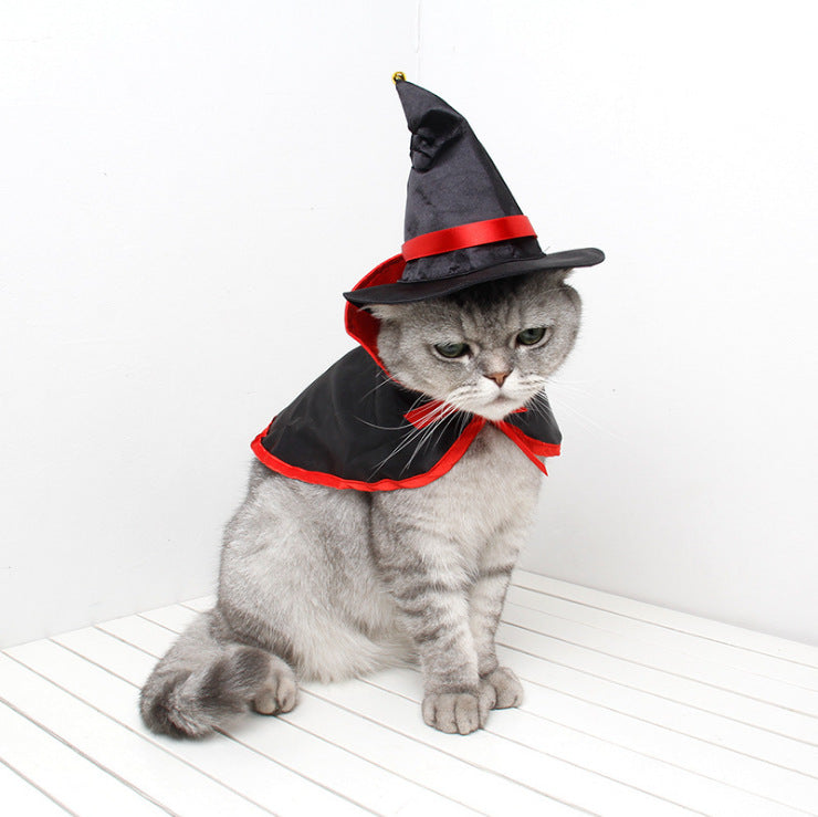 Halloween Pet Cloak Cat Dog Saint