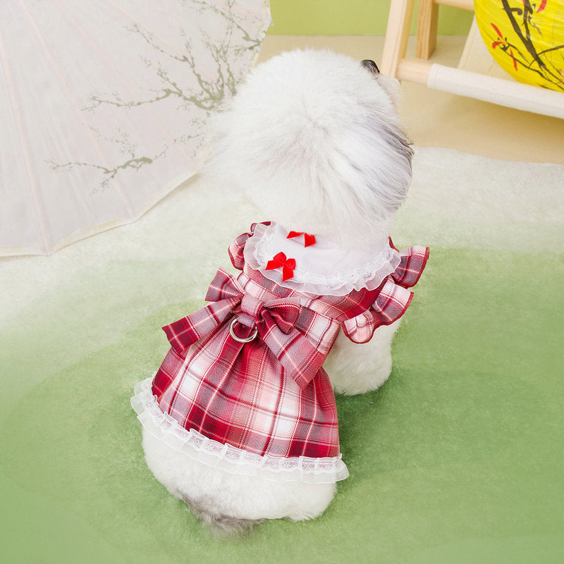 Pet Summer Thin Cat Dog Clothes Skirt