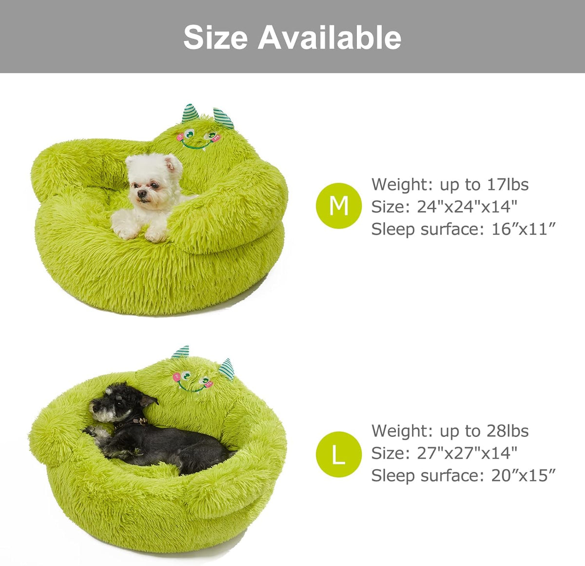 Cute Calming Dog And Cat Bed Indoor High Bolster Donut Dog Beds Comfortable Plush Cuddler Dog Be Size For Small Dogs And Cats Cute Cartoon Soft Bed