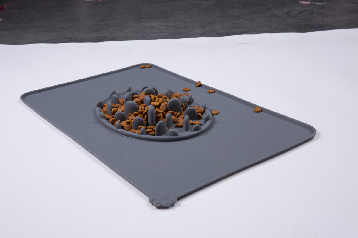Dog claw slow food bowl pet pad