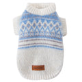 Little Dog Diamond-shaped Sweater For Warm Autumn And Winter, Thick Two-legged Cat And Teddy Bear Clothes For Small And Medium-sized Dogs