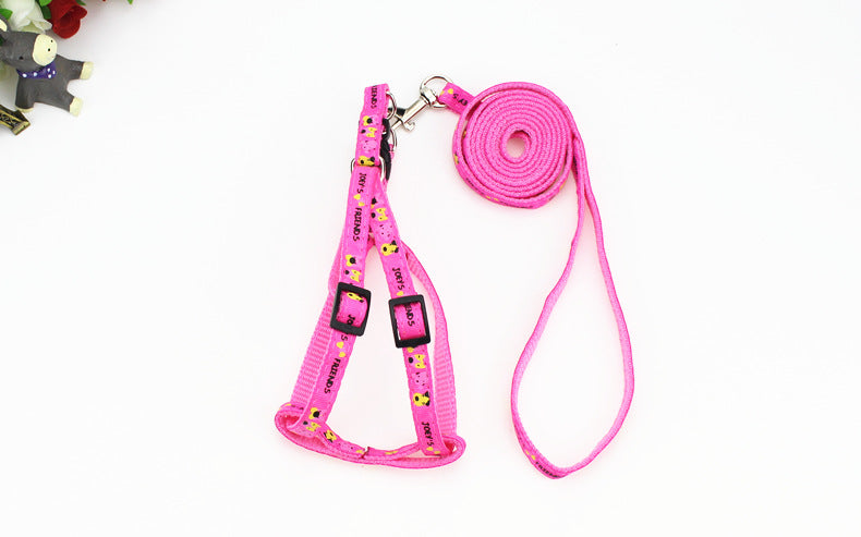 Printed patch pet leash