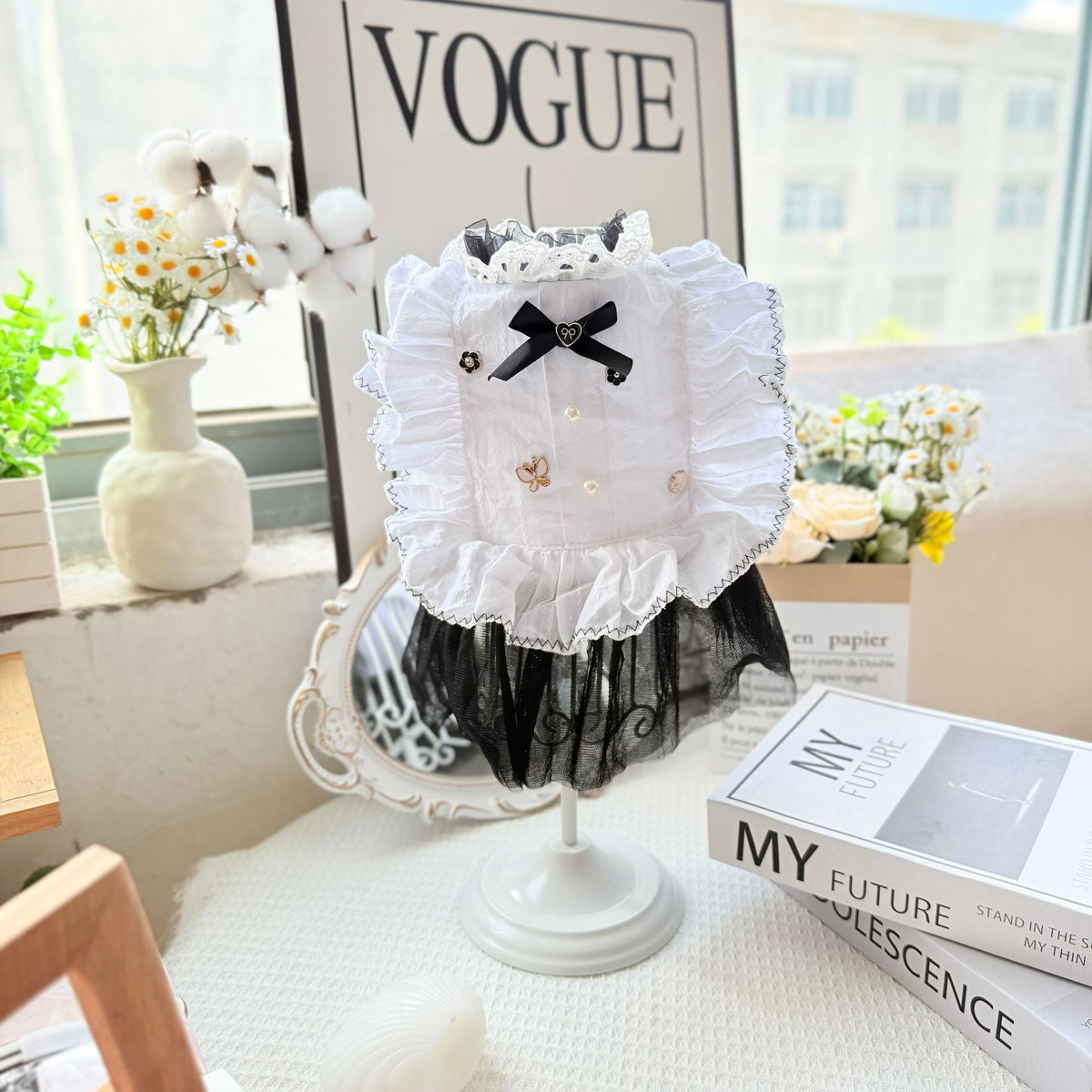 Pet Factory Wholesale Pet Dog Clothes Waltz Gauze Skirt