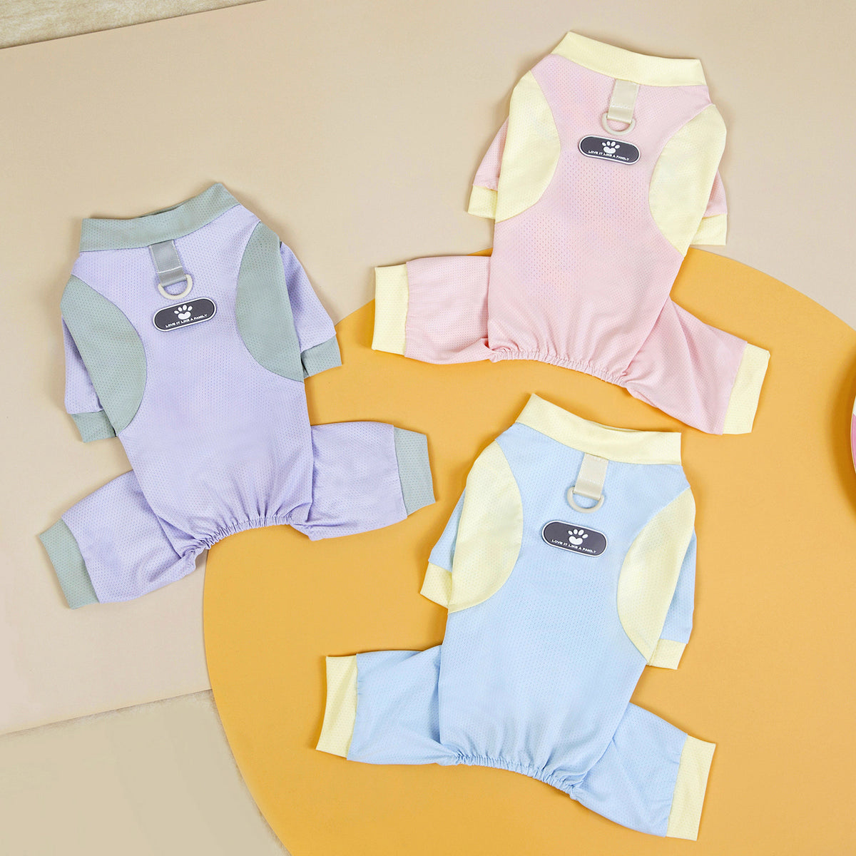 Ice Silk Mesh Lightweight Sun Protection Anti-pet