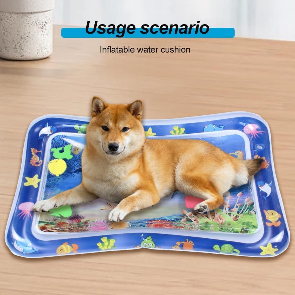 Thickened Water Sensor Play Mat Sensory Water Play Mat For Cats Cat Water Play Mat Sensor Water Playmat Water Sensory Playmat For Pet Cool Comfort