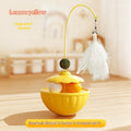 Kitten Baby Cat Feathers Roly-poly Spinning Top