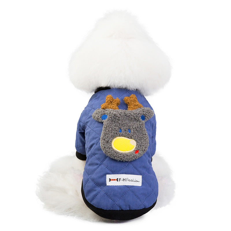 Pet Clothes Dog Clothes Autumnwinter Cotton