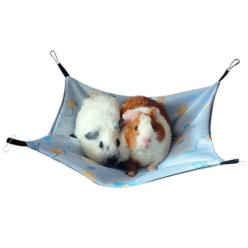 Breathable Ice-Silk Single-Layer Hammock For Small Pets