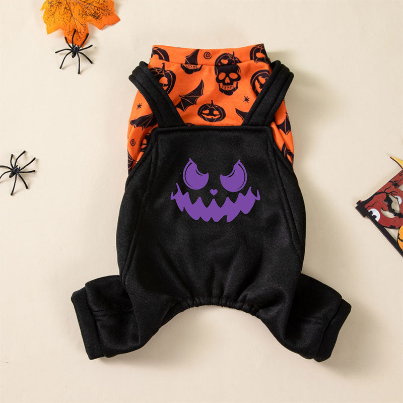 Halloween Party Creative Printing Pet Dog Costume