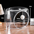 Cat Bed Pet Transparent Cage Mat Enclosure Teaser Ball Square House