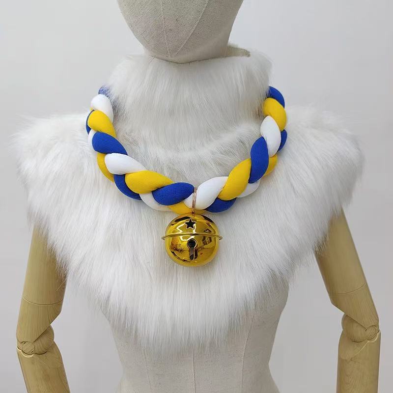 Three-strand Color Collar