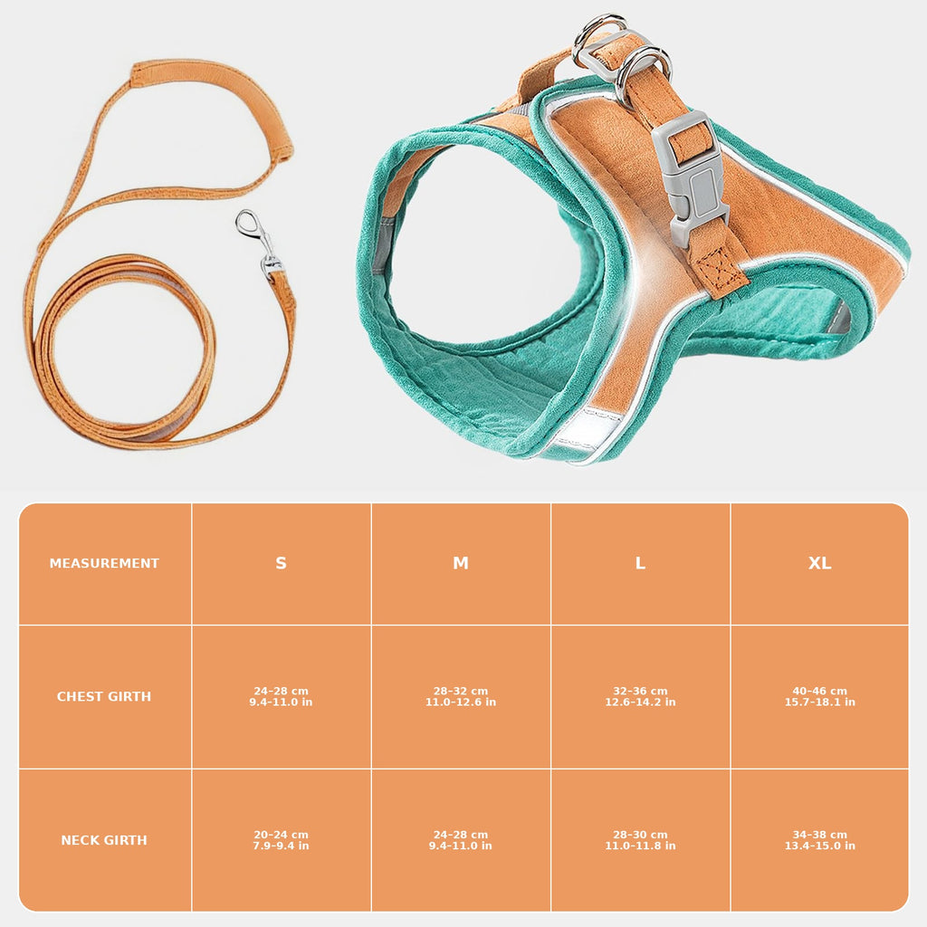 Cat Harness And Leash, Cat Harness Escape Proof, Soft Adjustable Cat Leash Breathable Comfortable Vest Easy To Wear, Easy Walk Leash For Small Medium
