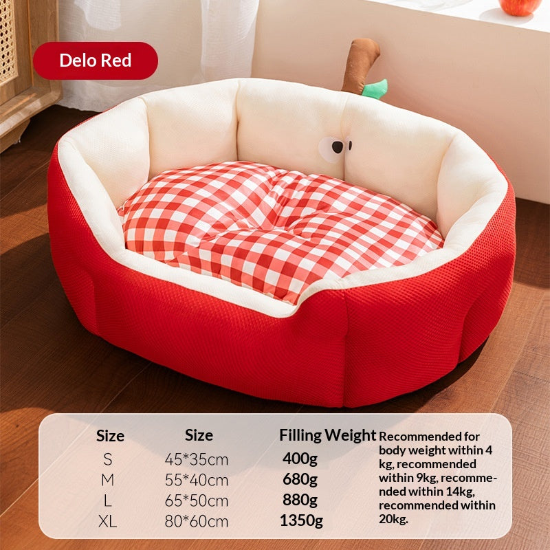 All-season Dog House Banana Boat Cat Bed Dog Bed