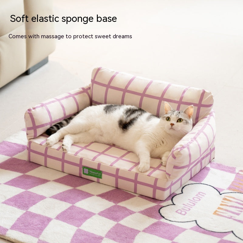 Four Seasons Universal Pet Sofa Waterproof Removable And Washable