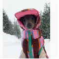 Autumn And Winter Pet Striped Vest