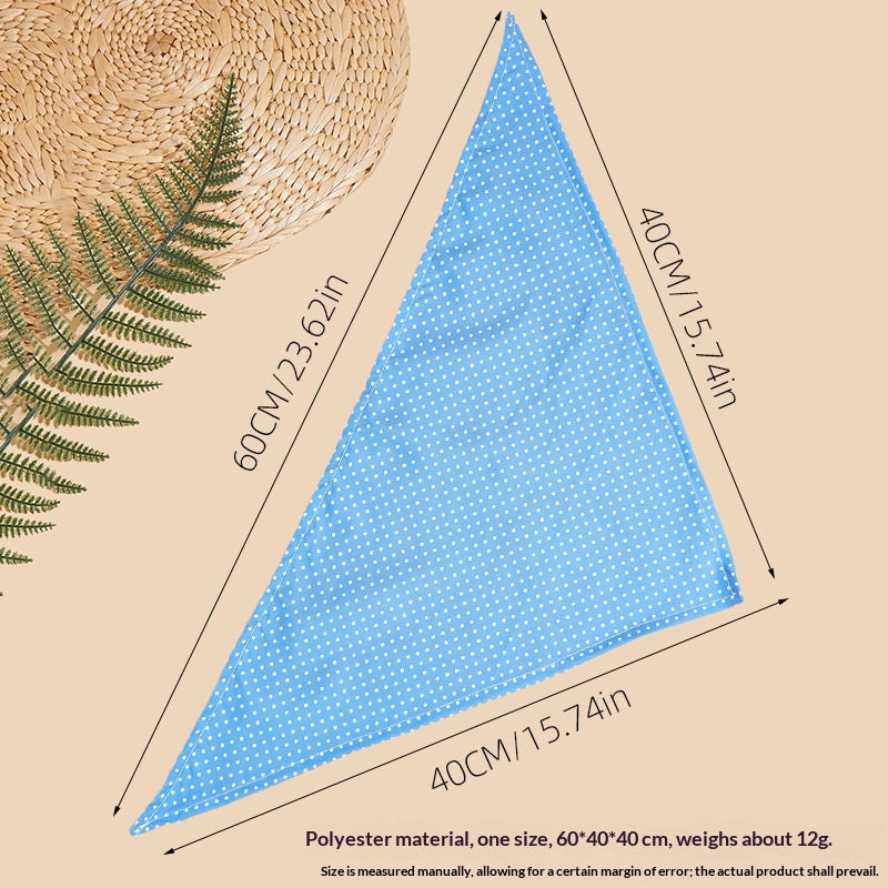 Four-Season Universal Triangle Pet Bib