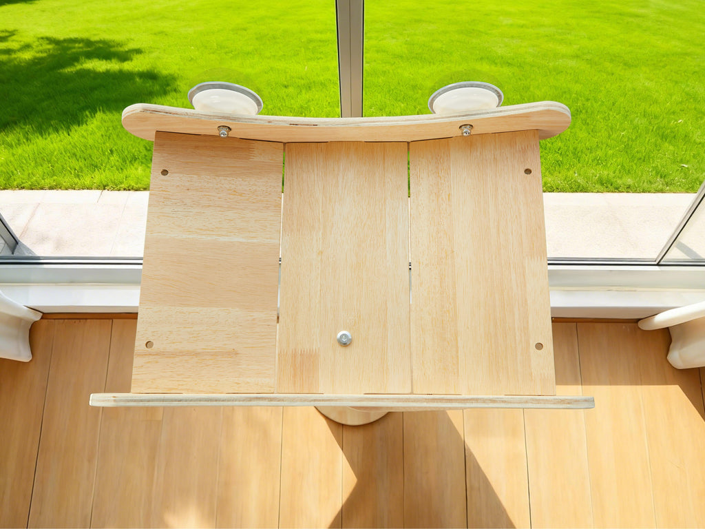 Half Cat Tree Tower-3-Tier Hemp Scratching Post, Perches & Sturdy Activity Center Suction Cup