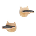 Wooden Wall-mounted Cat Jumping Platform Toy