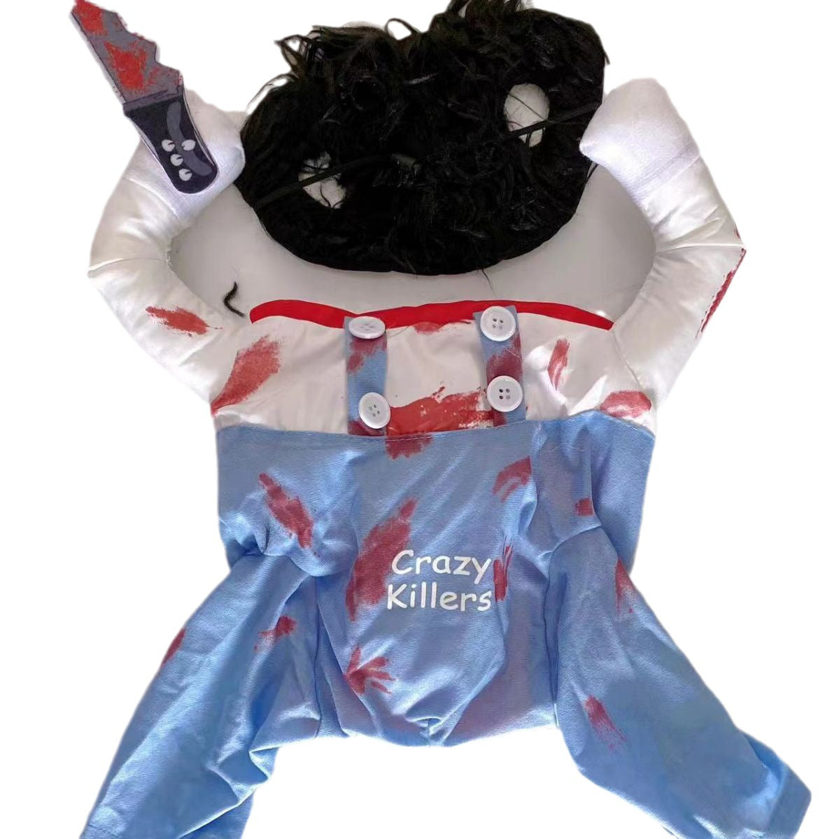 Pet Bloody Little-girl Style Clothes Pet Costume Halloween Christmas Clothes Cat And Dog Sand Carving Whole Clothes