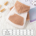 Thickened Warm Pet Hooded Cotton-padded Coat
