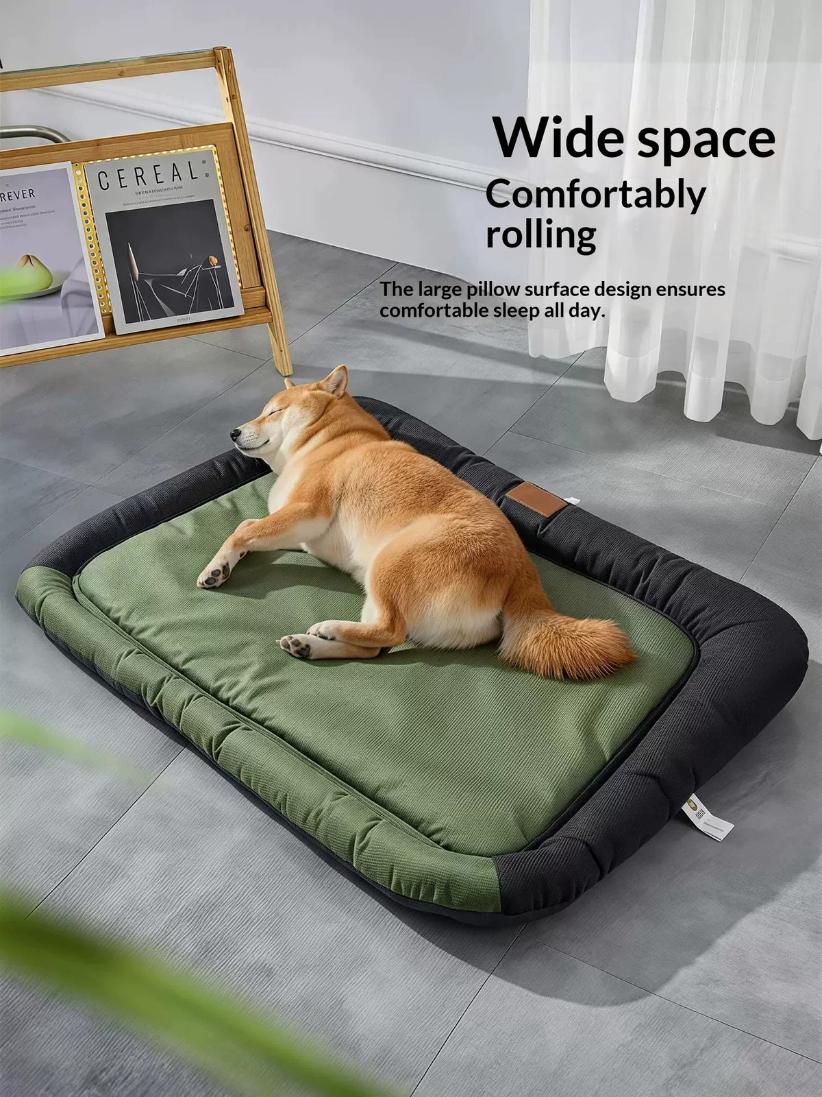 Army Green Pet Bed