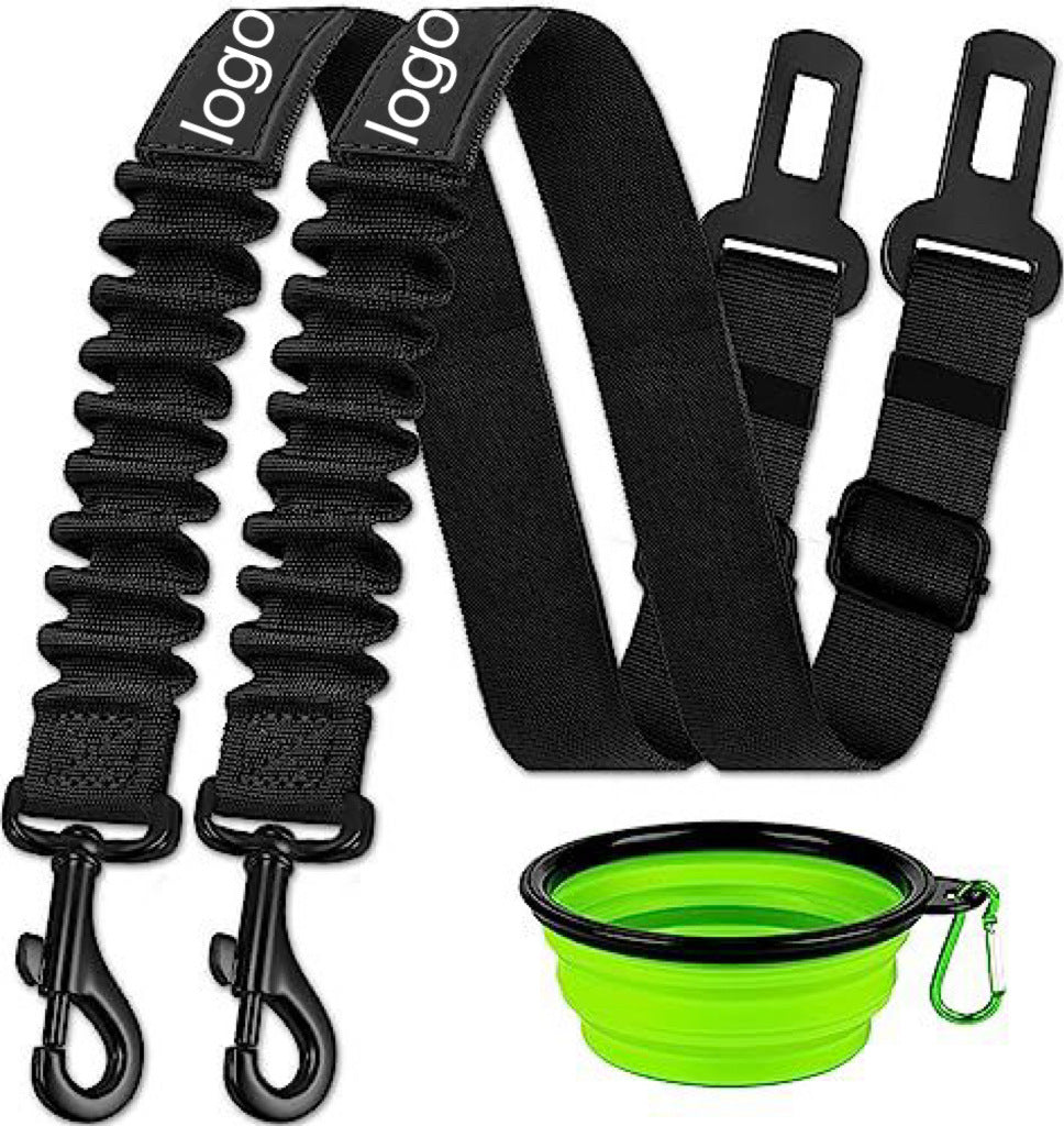 Pet Seat Belt Car Dog Explosion-proof Hand Holding Rope