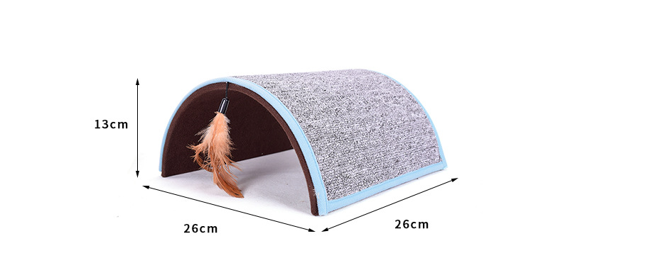 Carpet plush cat scratch board