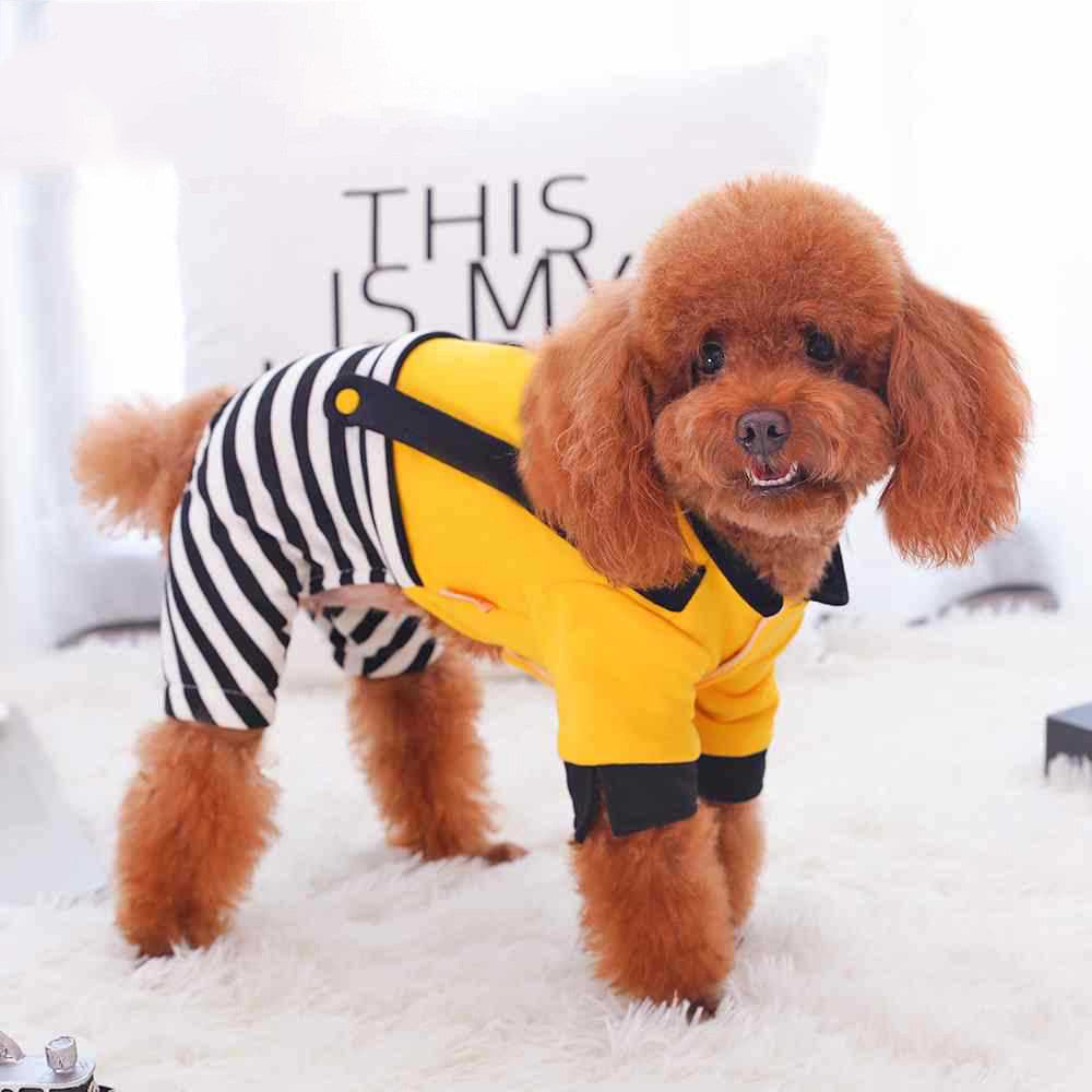 Pet four-legged thick autumn and winter clothes