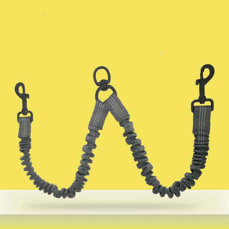 One To Two Double Ends Pet Leash