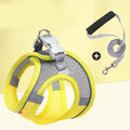 Mesh Breathable Reflective Vest Traction Rope