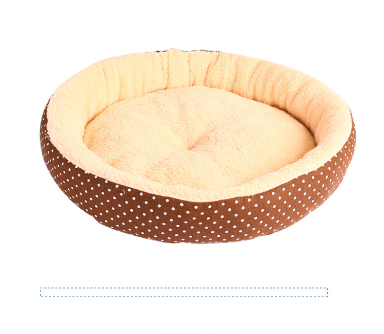 Cat Warm Soft Donut Bed