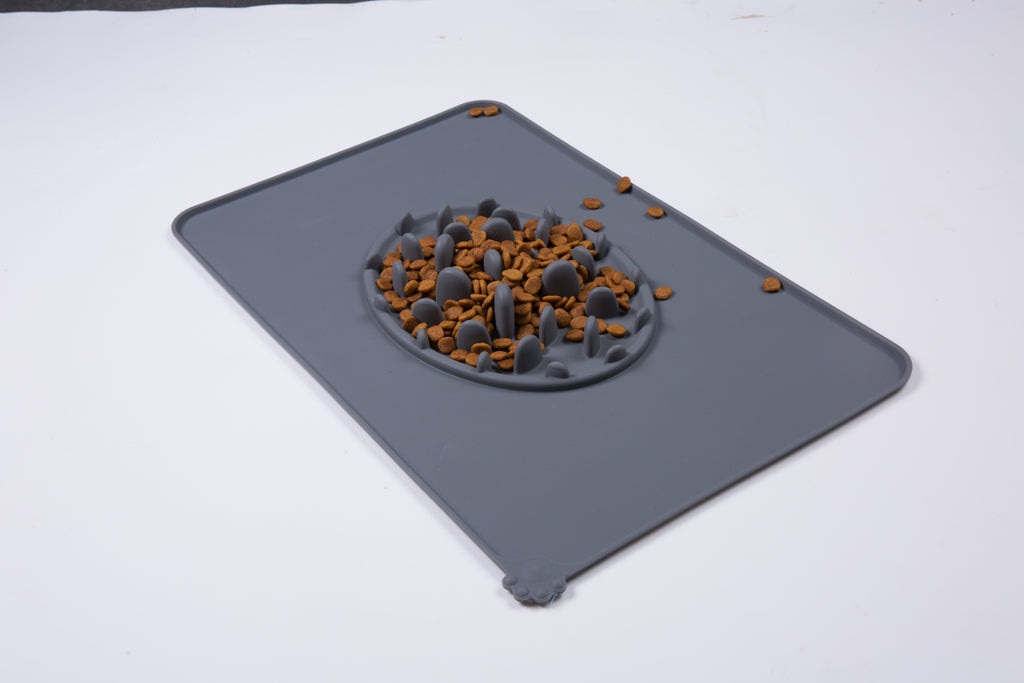 Dog claw slow food bowl pet pad
