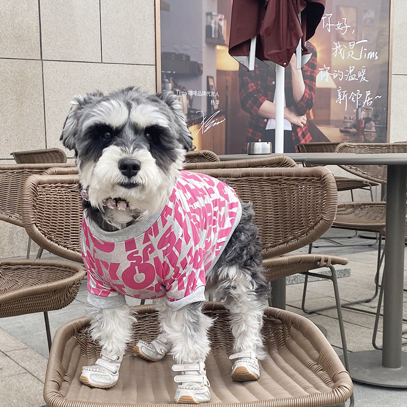Dog Tide Brand T-shirt Letter Spring And Summer