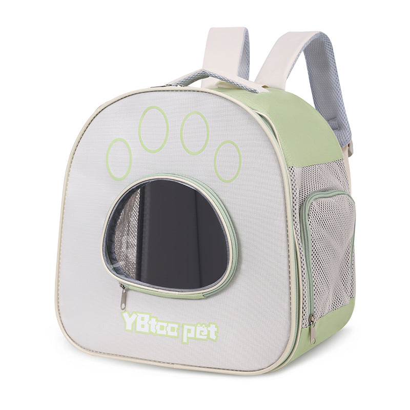 Outdoor Portable Double Shoulder Pet Transparent Bag