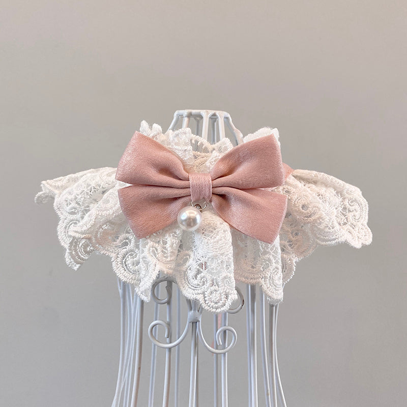 Cat Scarf Pet Jewelry Bell Bow