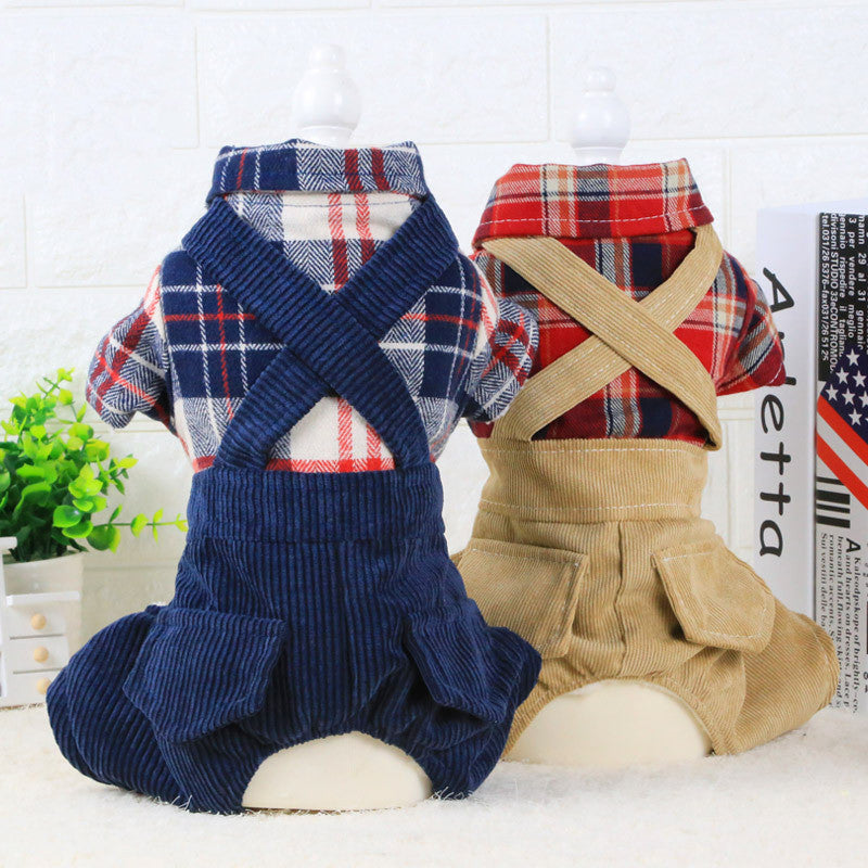 Four-legged overalls for autumn and winter