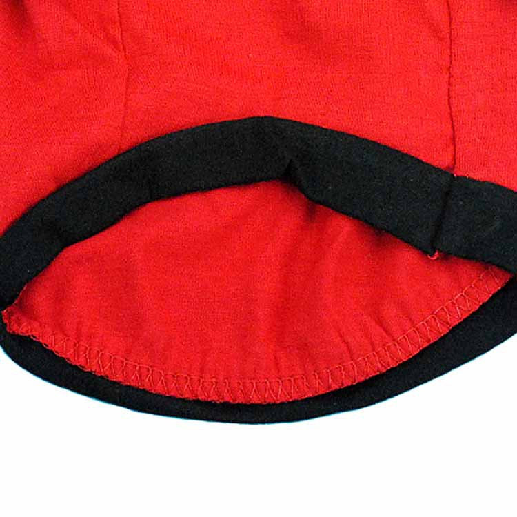 Pet Clothes Printed Umbrella Cotton Jersey Raglan Small Dog T-shirt
