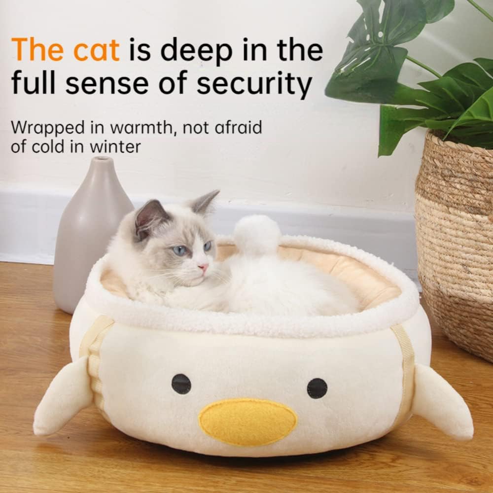 Cat Nest Chick Dinosaur Shape Cat Bed Cat Hammock Cute And Comfortable Cat Sofa Bed Can Be Hung Can Be Placed Flat Pet Bed Suitable For Small Cats And