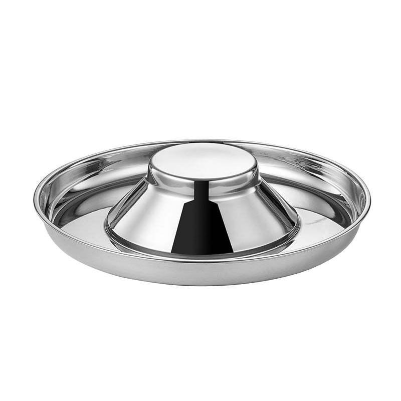 Stainless Steel Puppy Weaning Bowls,Cat Bowls For Food Water,Multiple Puppies Feeder Whelping Dishes,Litter Feeding Station Pans For Small Dogs Cats