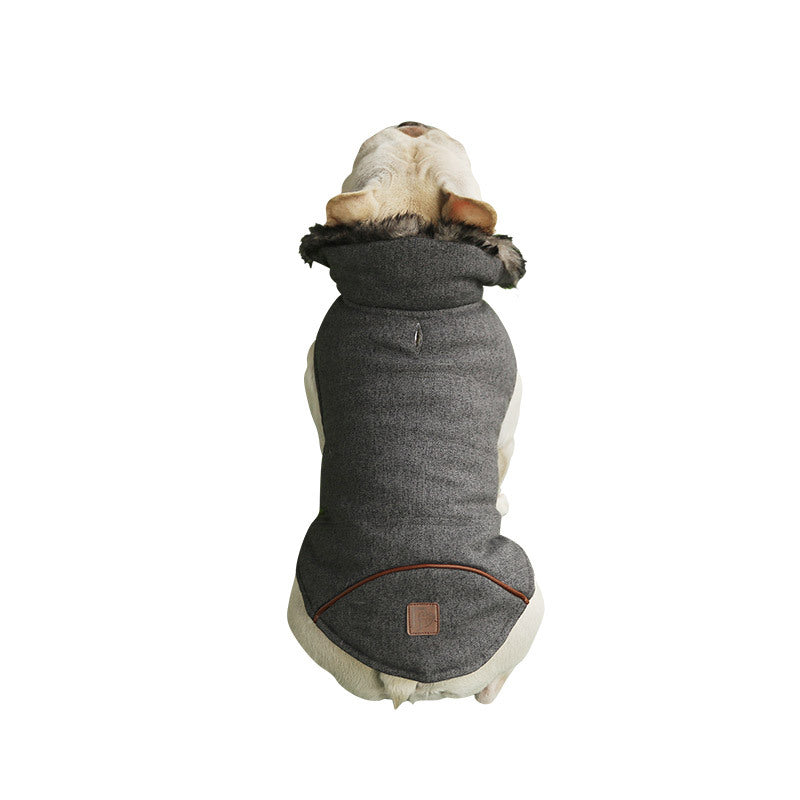 Plus velvet padded teddy cotton coat
