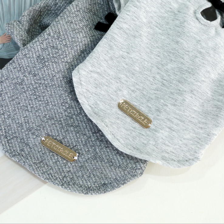Pet Dog Clothes Cotton Cute Bow Tie T-shirt Clothing